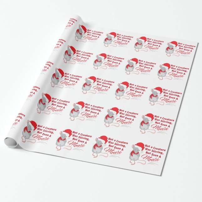 Papel De Regalo No incluso ratón (Desenrollado)