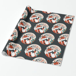 Papel De Regalo No más caramelos para ustedes Navidades Fox