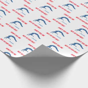 Papel De Regalo ¡No Me Digas Que No Me Dé La Vuelta! Fabric Gymnas