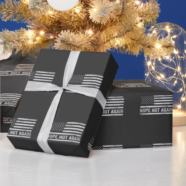 Papel De Regalo No, no es nuevo divertido que Trump sea un republi (Vacaciones)