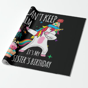 Papel De Regalo No puedo mantener la calma, es el unicornio de cum