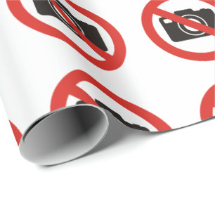 Papel De Regalo No se permiten fotos