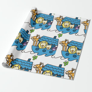 Papel De Regalo Noahs Ark