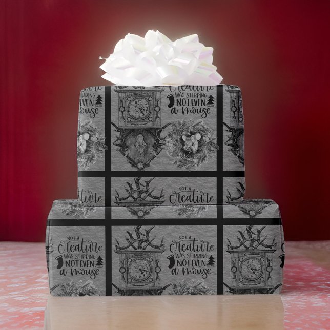 Papel De Regalo Noche antes de los Navidades (Twas the Night Before Christmas)