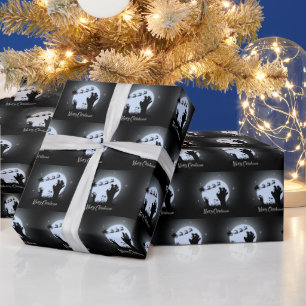 Papel De Regalo Noche de los Navidades zombi