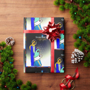 Papel De Regalo Noche sagrada silenciosa