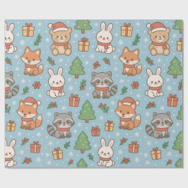 Papel De Regalo Nochevieja en el bosque