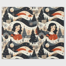 Papel De Regalo Noir Noël