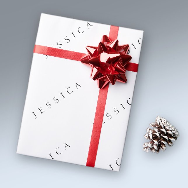 Papel De Regalo Nombre clásico (o palabra) (Subido por el creador)