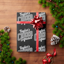Papel De Regalo NOMBRE personalizado Barrera de animadores de la e