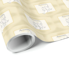 Papel De Regalo Nombre personalizado, bendiciones de aniversario d