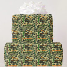 NOMBRE personalizado de Camo Regalo de cumpleaños
