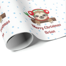 Nombre personalizado de la navidad de los cerezos 