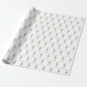 Papel De Regalo Nombre personalizado, décimo aniversario de la Ord
