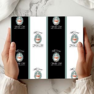 Papel De Regalo Nombre personalizado del club de profesores tontam