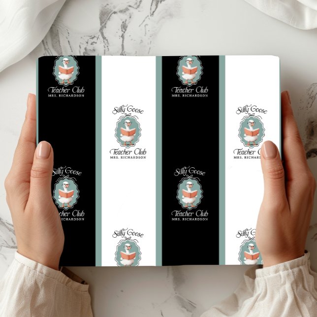 Papel De Regalo Nombre personalizado del club de profesores tontam (Subido por el creador)