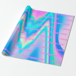 Papel De Regalo Nombre Personalizado Fabolous