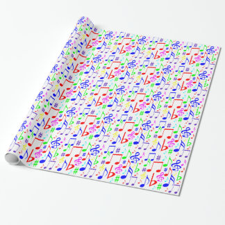 Papel De Regalo nota arcoíris