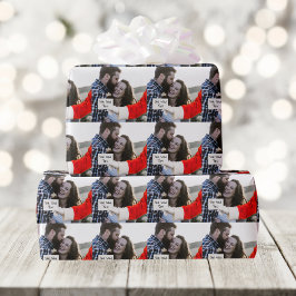 Papel De Regalo Nota de Papá Noel en la foto de un Personalizado s