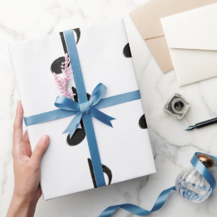 Papel De Regalo Nota Musical Minimalista – Estilo Pincelada de Tin