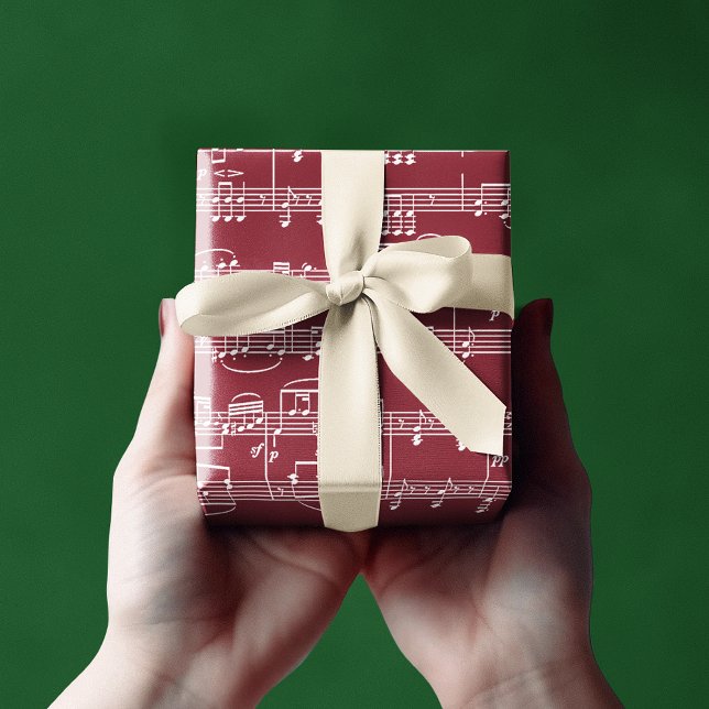 Papel De Regalo notas musicales fiestas felices (Subido por el creador)