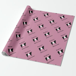 Papel De Regalo Novedad Beltie Granjero Niña Ducha Galloways