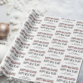 Papel De Regalo Novedades divertidas y recientes felices para feli