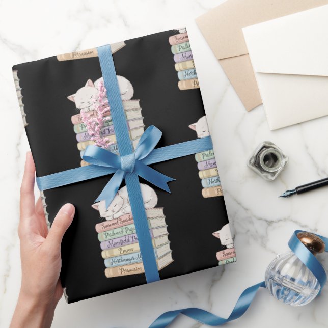 Papel De Regalo Novelas de Jane Austen IX (Regalar)
