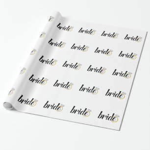 Papel De Regalo Novia con anillo