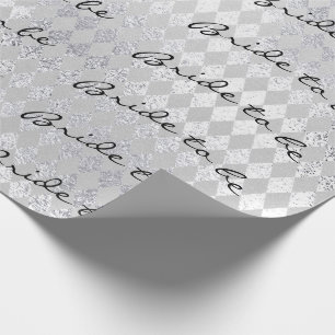 Papel De Regalo Novia personalizada del cepillo a ser corte de