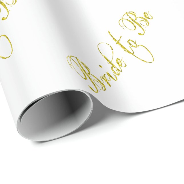 Papel De Regalo Novia próxima a casarse boda matrimonio nupcial (Esquina del rollo)