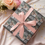 Papel De Regalo Novias besan a Boda de fotografía moderna dama de<br><div class="desc">Brides Besties Modern Photo Boda Bridesmaid Wrapping Paper presenta su foto favorita con el texto "Bride's Besties" en la tipografía moderna. Perfecto para envolver regalos para las damas de honor. Simplemente agrega tu propia foto y el color de texto "de la novia" también se puede cambiar para que coincida con...</div>
