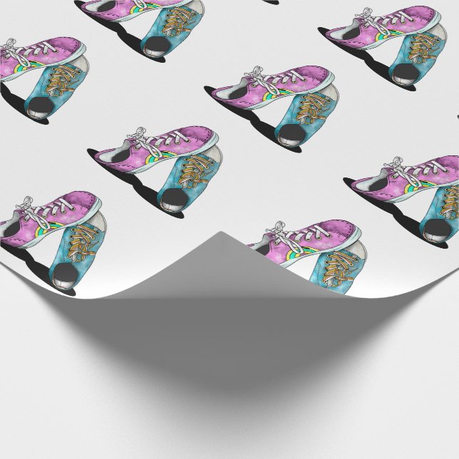 Papel De Regalo Novio de Sneakers (Esquina)