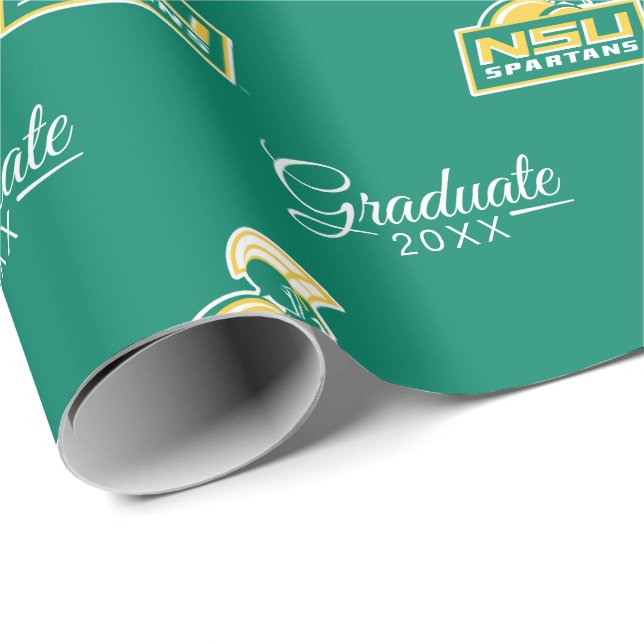 Papel De Regalo NSU Spartans Graduado (Esquina del rollo)