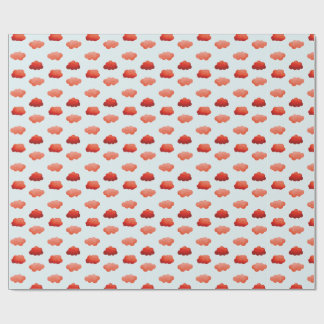 Papel De Regalo Nuages oranges - Aquarelle