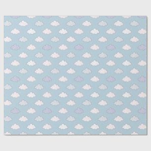 Papel De Regalo Nube Caprichosa Estelar Soñadora Celestial