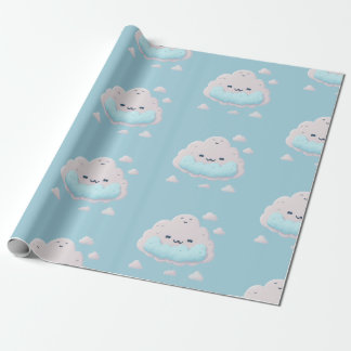Papel De Regalo Nube sonriente