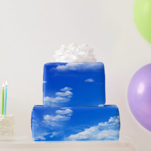 Papel De Regalo Nubes