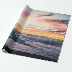 PAPEL DE REGALO NUBES BLANCOS A LA HORA DE GOLDEN