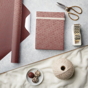 Papel De Regalo Nubes   Cranberry Ombre