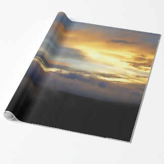 Papel De Regalo Nubes de sol en la ventana de Dios