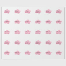 Nubes nueve rosa pastel despedida de soltera named