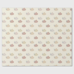 Papel De Regalo Nubes Pastel