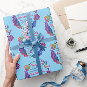 Papel De Regalo Nuestras Luchas Nos Forman En Personas Increíbles