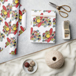 Papel De Regalo Nueva Inglaterra Clama Clambake de langosta Clamba