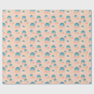 Papel De Regalo Nueve vibraciones en la nube