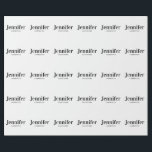 Papel De Regalo Nuevo nombre para agregar minimalista elegante y p<br><div class="desc">Un diseño perfecto que funcionará en los negocios o en la vida privada. Un aspecto sencillo,  minimalista y perfecto. Solo por ti.</div>