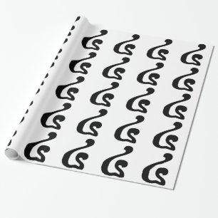 Papel De Regalo Número Camboyano 4 / Cuatro / ៤ (Buen) Escritura K