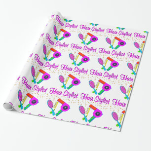 PAPEL DE REGALO NÚMERO UNO ESTILO DE PELO Y BELÉCTRICO