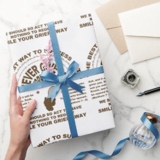 Papel De Regalo Nunca te rindas (tenis) 